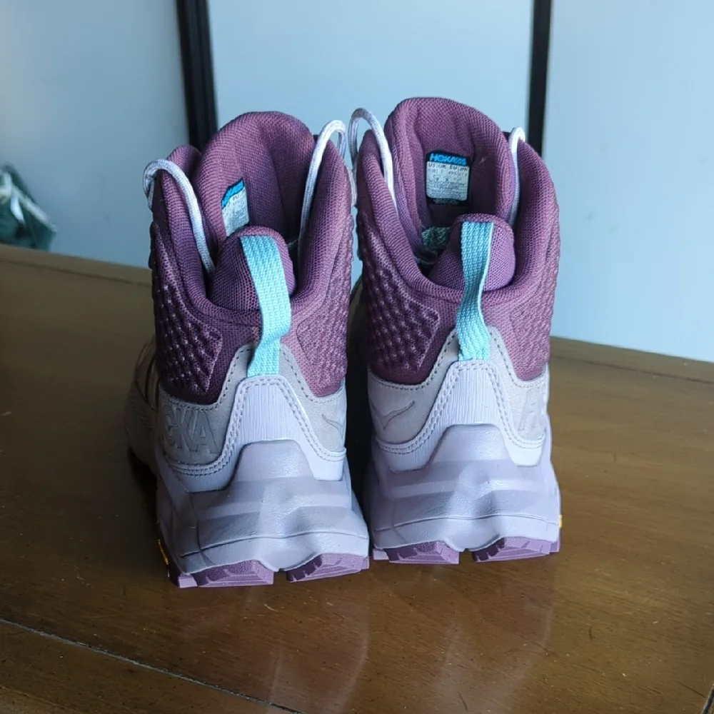 Hoka Trail Shoes Boots Women's Size 10.5 Purple - Picture 3 of 6